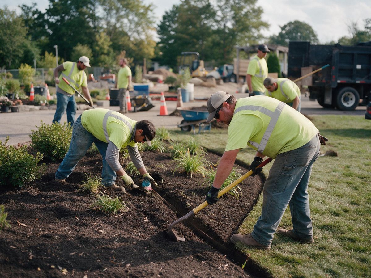 planting and softscape project in Minnetonka, MN